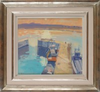 Lot 280 - Glen Scouller, RSW, RGI ''CALM SUNSET,...