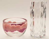 Lot 1009 - Sigurd Persson for Kosta Boda: a clear glass...