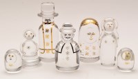 Lot 1012 - Kosta Boda: paperweights 'family', to include:...