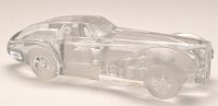 Lot 1023 - Daum for Harrods, London: crystal model of a...