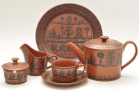 Lot 1063 - Scottie Wilson for Royal Worcester: a tea...