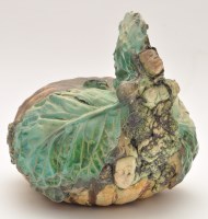 Lot 1073 - A mid/late 20th Century earthenware pumpkin,...