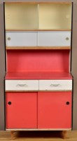 Lot 1193 - Wrighton: a larder cabinet, with sliding doors...