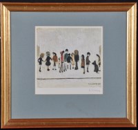 Lot 1290 - After Laurence Stephen Lowry, RA ''Group of...