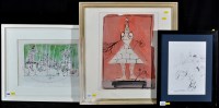 Lot 1387 - Antoni Sulek ''Tree-figure'' and two Polish...