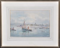 Lot 177 - Frank Watson Wood, snr. (1862-1953) Shipping...