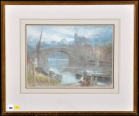 Lot 186 - Albert Goodwin, RWS (1845-1932) ''Aylesford...