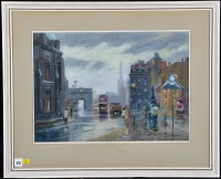 Lot 212 - Alan Reid Cook, RSMA, PS (1920-1974) ''Portico,...