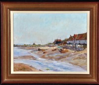 Lot 216 - Caroline Sillars (1933-1988) ''Overy Staithe'',...