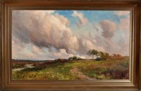 Lot 228 - John Falconar Slater (1857-1937) A blustery...