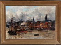 Lot 232 - Frank Watson Wood, snr. (1862-1953) Paddle...