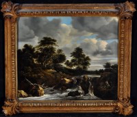 Lot 236 - Manner of Jacob van Ruisdael (Dutch 1628-1682)...