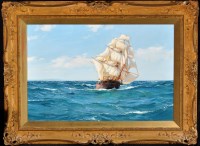 Lot 247 - Montague Dawson, RMSA, FRSA (1895-1973) ''Out...