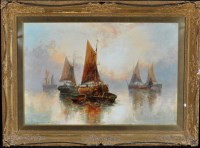 Lot 258 - Frances E*** Jamieson (1895-1950) Sailing...