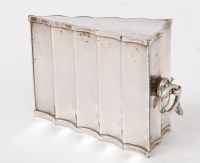 Lot 393 - A Sheffield plate dish wedge, by Thomas Law &...