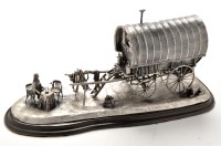Lot 430 - An Elizabeth II silver caravan group with...