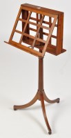 Lot 962 - An early 20th Century mahogany duet music...