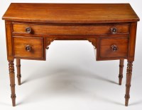 Lot 1008 - An early 19th Century mahogany dressing table,...