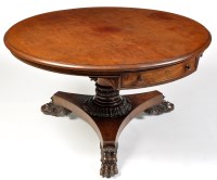 Lot 1038 - Manner of Gillows, Lancaster: a fine Regency...