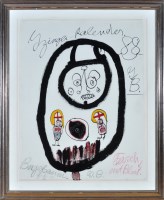 Lot 7 - Ida Buchmann ''Zwinglikalender'' 1988 Signed,...