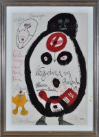 Lot 8 - Ida Buchmann ''Negerin in Afrika'' 1988 Signed...