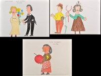 Lot 12 - Alois Fischbach ''Frau Mit Rotem Apfel'' 1986...