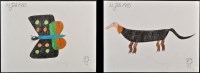 Lot 15 - Johann Fischer ''Der Dakel'' 1985 Signed with...