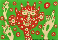 Lot 19 - Johann Garber ''Faschingslarfe'' 1987 Signed,...