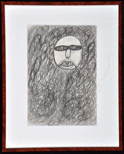 Lot 35 - Johann Hauser ''Frauenkopf'' 1969 Pencil on...