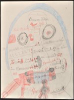 Lot 39B - Rudolf Horacek ''Kopf'' 1980 Signed and...