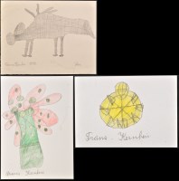 Lot 63 - Franz Kernbeis ''Blumenvase'' Signed Pencil...