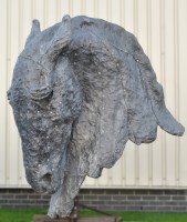 Lot 71 - Nic Fiddian-Green ''Into the wind'' - large...