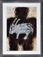 Lot 110 - Michel Nedjar ''Rabbit & Man'' From the...
