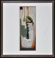 Lot 145 - Theodoros Stamos Untitled Gouache 47.5 x 17cm...