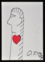 Lot 162 - Oswald Tschirtner Untitled 1984 Signed with...