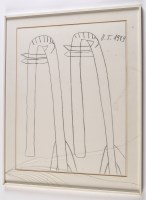 Lot 164 - Oswald Tschirtner Untitled 1979 Signed with...