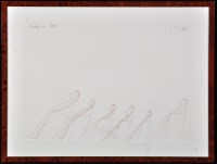 Lot 165 - Oswald Tschirtner ''Menschen im Theatre'' 1987...