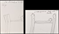 Lot 169 - Oswald Tschirtner ''2 Rettungsmäer Tragen...