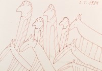 Lot 172 - Oswald Tschirtner ''Menschen und Tiere'' 1986...