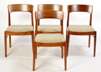 Lot 46 - Kvadrat, Denmark: a set of four rosewood...
