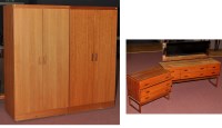 Lot 78 - E. Gomme, G-Plan: a teak four-piece 'Quadrille'...
