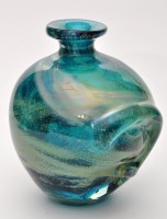 Lot 102 - Mdina, Malta: a trailed glass vase, 14cms (5...