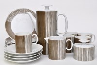 Lot 131 - Thomas, Germany: a six place coffee service,...