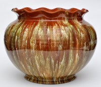 Lot 136 - A Linthorpe jardiniere, 1856, 25cms (10in.)...