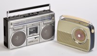 Lot 167 - A Bush receiver, type TR 82C portable radio,...