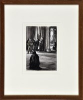 Lot 283 - Sir David Muirhead Bone ''CHURCH INTERIOR,...