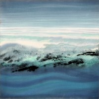 Lot 473 - Jo Simmons ''UNSTABLE GREEN'' signed verso...