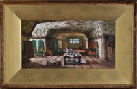 Lot 50 - Margaret Rayner (1837-1920) A Scottish castle...