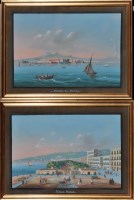 Lot 56 - 19th Century Neapolitan School ''Villa Reale''...