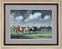 Lot 64 - Winorman Gaunt (20th Century) Jockeys and race...